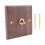 8X American Industrial Style Light  Socket, Solid Wood Brass Toggle  Plate, Antique Home Stay (1) 1