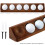 2X Wooden   Display Case 6 Standard Size Wall Mount   Stand Holder Display 5