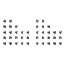 40 Pcs 6X6X5mm Momentary Tactile Tact Push Button 2 Pin DIP Through Hole