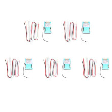 5X BMS 7S 24V Lithium Battery Protection Board 18650 Balancer BMS Power Bank Charging for Motorcycle Scooter(20A)