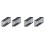 24 Pcs Single Gang (1-Gang) Low Voltage Wallplate Mounting Bracket - Black 1