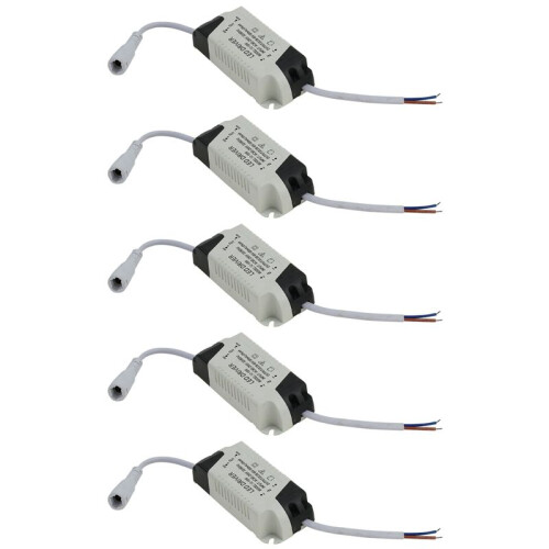 5X Pilote D'Alimentation LED 12-18W 86-265V