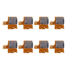 8X Micro- TF Card Slot Socket Board Replacement for Game Console Card Reader Slot Socket