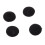 Fasdga 400 Pcs Black Sponge Earbud Headphone Cap Ear Pads Cover Replacement 2