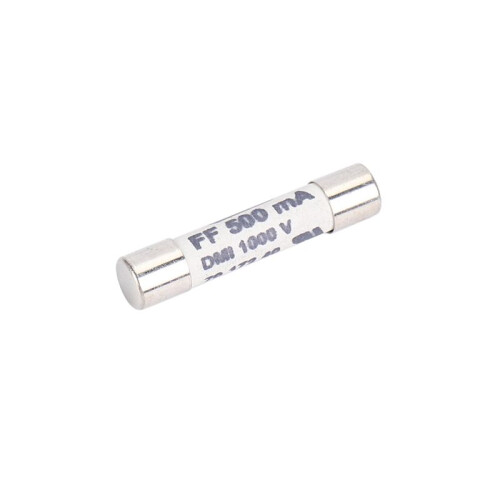 8X 1000V 500MA 6.3 x 32mm Bianca Multimetro Ceramic Fuse 2