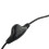 12Pcs 3.5mm M/M Stereo Headphone Audio Extension Cable Cord with Volume Control Black 3