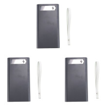 3X 12X18650 Charging Battery Case Welding Free Battery Storage Box DIY Power Bank Case T12 with Light 18650 Battery Box