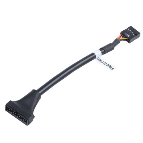 3Stck 15 cm USB 3.0 20 Pin Header Stecker Auf USB 2.0 9 Pin Buchse Adapter-Kabel 1