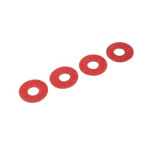 2000PCS Red Motherboard Screw Insulating Fiber Washers 2