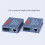 5 Paar HTB-3100 Glasfaser-Transceiver Einzelfaser-Konverter 25  SC 10/100M Singlemode-Einzelfaser-Transceiver EU-Stecker 4