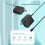 3X Suitable for  Square Notebook Portable Power Adapter 65W Type-C Port Pd Fast Charge Computer Charger US Plug 5