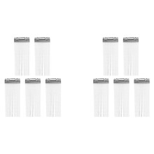 10X Ressort A Tambour Fil de Caisse Claire en Acier A Demi-Design pour la Caisse Claire le Cajon les Tambours des Enfants 24 Brin