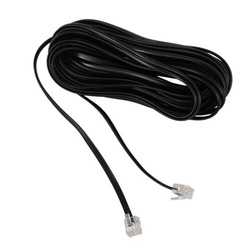 2X RJ11 6P4C Telefonkabelkabel ADSL Modem 10 Meter 2
