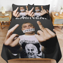 (240x260cm 94x767in) S354 eminem Light Surface Fit Smooth Sleep Comfort Zipper End Closure Duvet Cover Sets Day Use A354