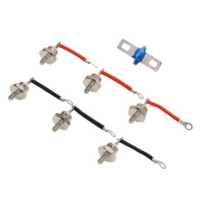 Retificador Rotativo de Diodo de Gerador Sem Escovas ZX40-12 40A-12 Diodo 3 Terminais Positivos & 3 Negativos com Fio