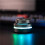 Three-Mode Dual Knob Keyboard with RGB Lights Reverse Direction Knob Single-Button  Volume Knob Black 9