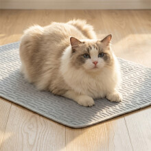 (S (39.88x29.97 cm)) Extragroße Sommer-Kühlmatte für Haustiere, Hundebett-Kühlunterlage für Hunde und Katzen, feuchtigkeitsableitender Stoff