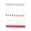 250PCS 1W Zener Diode Assorted Kit 3V-33V, 25 Values Assorted Assortment Set, Electronic Component DIY Kit 1N47 7