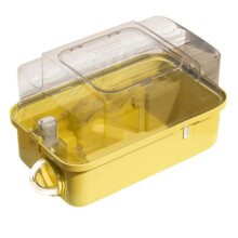 Portable Hamster Carrier Cage,Breathable Small Animal Handbag,Outdoor Pet Cage Carrier Case for Hamster Squirrel,C