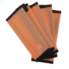 Horse Fly Boots Horse Reusable Leggins Fly Boots Fly Boots Horses Minimizes Leg Fatigue Reduces Stomping Orange
