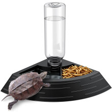 Reptile Water Bowl, Reptile Food Feeder, Automatic Water Dispenser, Feeding Reptile Feeding Accessories