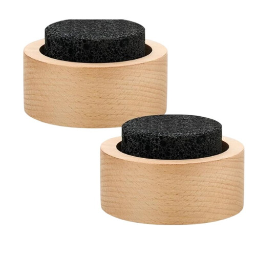 2 Pcs Lava Rock Essential Oil Diffuser Lava Stone Passive Diffuser for Sauna Decorating At Office, Bedroom, Bathroom