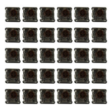 30st Lågprofil V2 Axis Tillbehör Tyst Gaming Mekaniska Tangentbordsbrytare för 1353 Hitbox Tea Axis