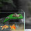 Lawn Turtle Basking Platform Turtle Resting Basking Platform, Simulation Grass Turtle Ramp for Turtle Tank, Reptile L 9