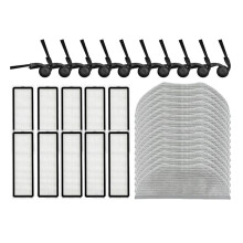 For Robot Vacuum S40 / OV81 Vacuum Replacement Parts Side Brush HEPA Filter Mop Cloth Accessories