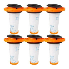 6 Pcs Replacement ZR009014 Washable Filter for Rowenta X-Force Flex 12.60 13.60 14.80 16.60 Cordless Vacuum Cleaner