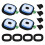 USB Rechargeable Light for LED Knit Beanie Hat, 16 Pieces, Strong Medium and Weak Light Mode LED Hat Light 2