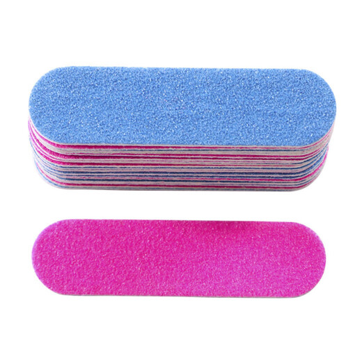 200Pcs Nail Files Double Color Wooden  Buffer Sanding 180/240 Disposable Manicure Tools 1