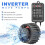 Fish Magnetic Aquarium Wave Maker Powerhead with Digital Led Display Controller Water Inverter Pump US Plug 2