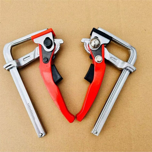 1PC Upgrade F Clamp Robust and Durable-Guide Rail System Hand Tool Quick-Release Clamp Rail Clamp 1