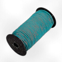 (25m, Green) 4mm Wide Elastic Band, Round Elastic Cord Suitable for Various Crafts and Sewing Projects
