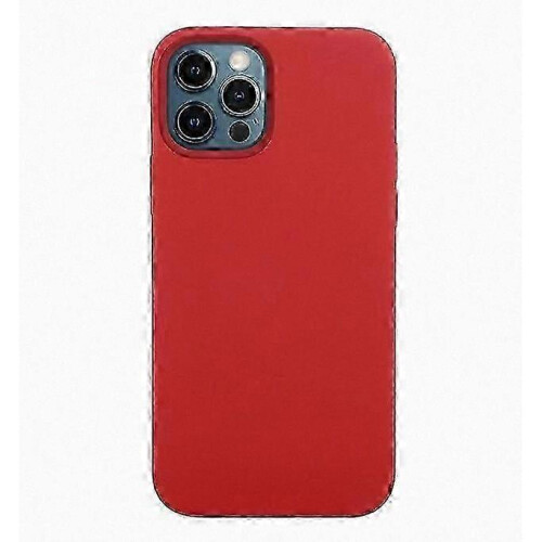 (Dark Cherry) Magsafe Compatible Leather Case for  13 Mini - Premium Quality Protector with Secure Fit and Stylish Design