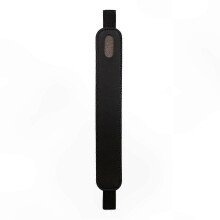 (Black) Faux Leather Stylus Pen Case with Elastic Band, Portable Protective Sleeve for Notebooks and Pens