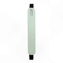 (Green) Faux Leather Stylus Pen Case with Elastic Band, Portable Protective Sleeve for Notebooks and Pens