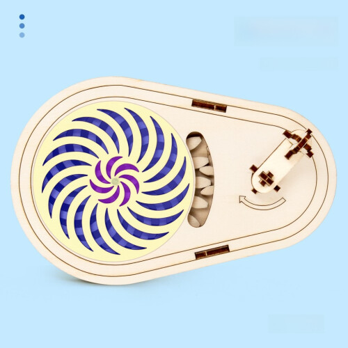 Mechanical 3d Science Optical Effect Spinner Components For Educational Home Use School Or 1