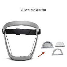 (Grey) Super Protective Mask Anti-Fog Full Face Mask All-Inclusive Adult Face Shields