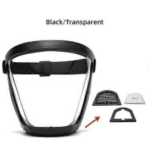 (Black) Super Protective Mask Anti-Fog Full Face Mask All-Inclusive Adult Face Shields