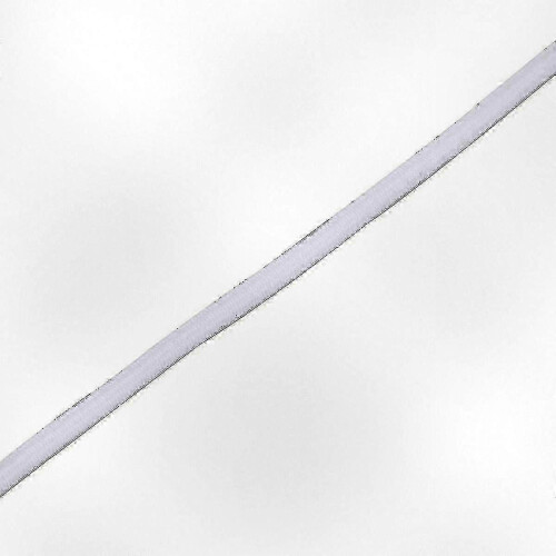 (1m, White) 4mm Wide Elastic Band, Round Elastic Cord Suitable for Various Crafts and Sewing Projects 2