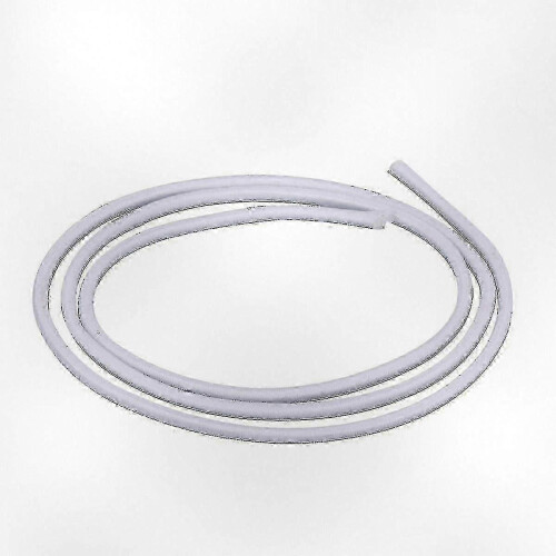(2m, White) 4mm Wide Elastic Band, Round Elastic Cord Suitable for Various Crafts and Sewing Projects 1