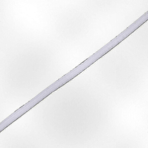 (5m, White) 4mm Wide Elastic Band, Round Elastic Cord Suitable for Various Crafts and Sewing Projects 2