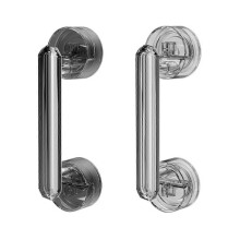 (2pcs, Muli Color) Punch-Free Suction Cup Door Handle Reusable Non-Slip Window Handle for Bathroom Cabinets