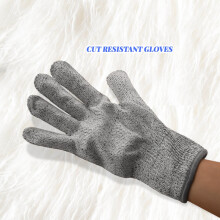 2 Paar Snijbestendige Handschoenen Food Grade Level 5 Handbescherming, Keukengesneden Handschoenen voor Het Pellen van Oesters (Medium)