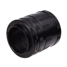 Tubo de extension de fotografia macrofotografica para F - lente de montaje correspondiente Anillo de primer plano y anillo intermedio