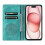 (LightGreen) Compatible For iPhone 14 Pro Max Case Magnetic Closure Leather Phone Cover 2