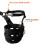 (Red) Size M Horse Muzzle Thick Webbing Breathable Equine Grazing Muzzle Padded Anti-Bite Mask 3