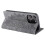 (Grey) Compatible For iPhone 14 Pro Max Case Magnetic Closure Leather Phone Cover 4